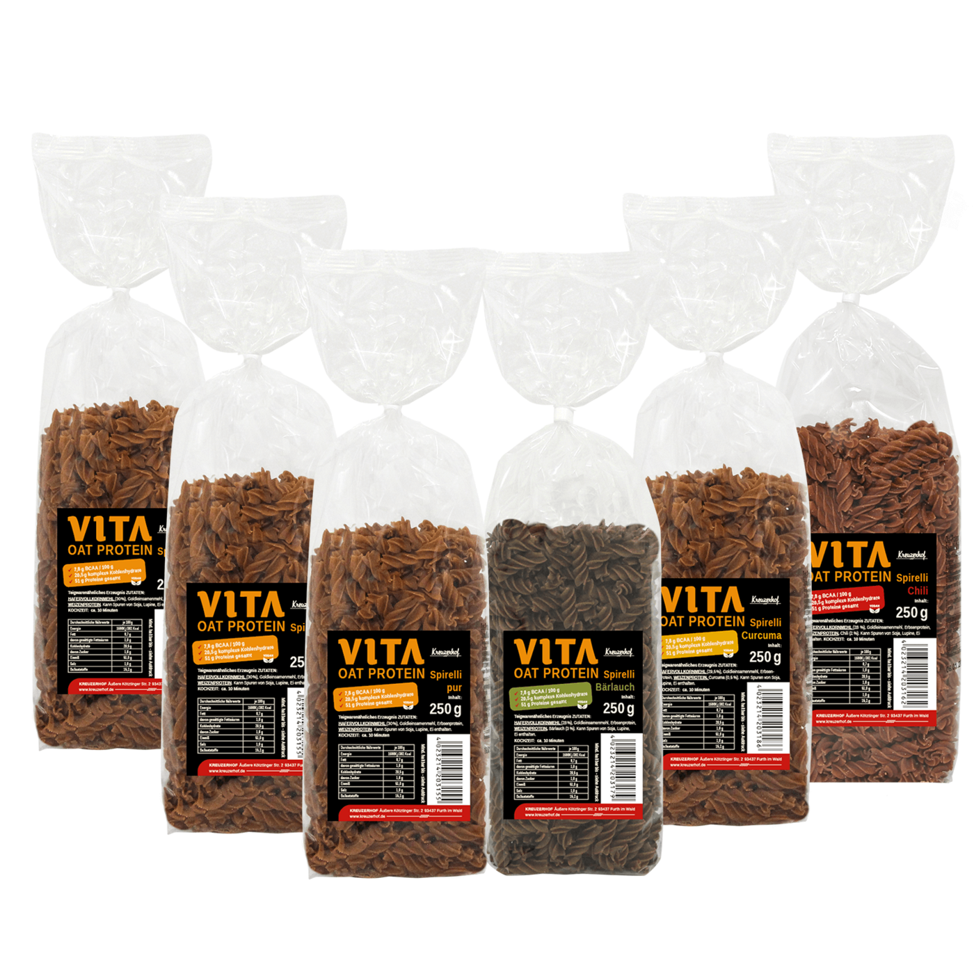 6er Pack Oat Protein Spirelli