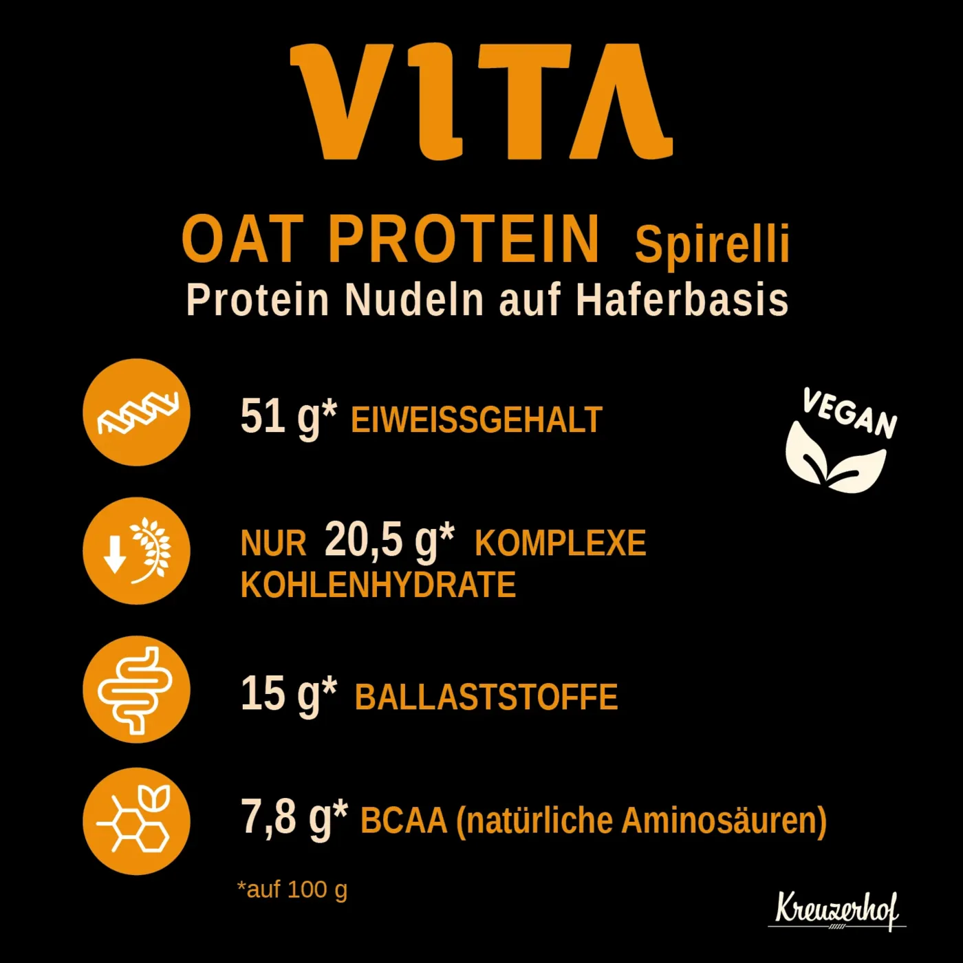 Oat Protein Spirelli - Curcuma